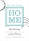 White Home Stamp Moving Announcements Image 5 of 6